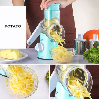 Multifunctional Manual Vegetable Spiral Slicer Chopper Slicer Cheese Grater Clever Vegetable Cutter Kitchen Tools Dsers