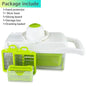 Vegetable Cutter Multifunctional Slicer Fruit  Potato Peeler Carrot Grater Kitchen accessories basket vegetable slicer Dsers