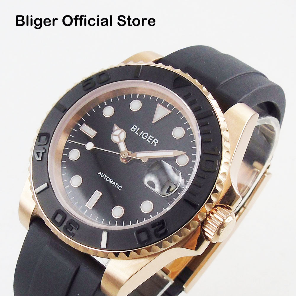 Men's Automatic Ceramic Bezel Wristwatch Dsers