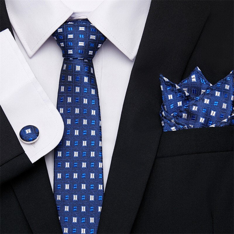 Men's Business Tie and Handkerchief Sets Dsers