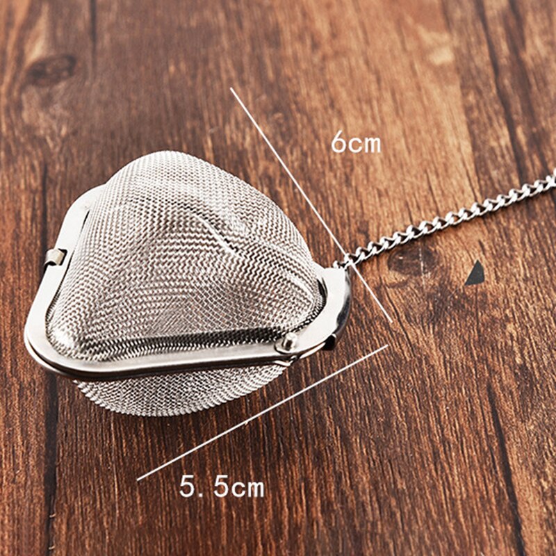 Reusable Spice Loose Tea Leaf Herbal Tool Tea Strainer Hanging Tea Infuser Stainless Steel Tea Accessories Dsers