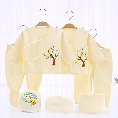 0-3M Newborn Clothing Sets for Baby Girls Boys Clothes Suits Cotton OUTFITS 7pcs/set MORE 20 STYLES DunbiBeauty, LLC