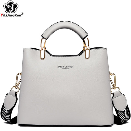 Women's  PU Leather Shoulder Bag with Handle Dsers