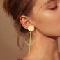 Women's Acrylic Drop Dangle Earrings Dsers