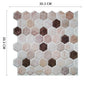 Self Adhesive Kitchen Waterproof Vinyl Mosaic Peel and Stick backsplash Wall Sticker Tiles Dsers