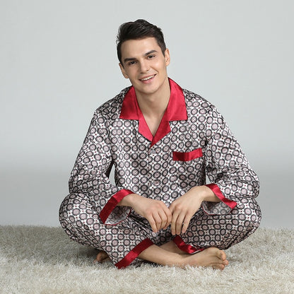 Men's Silk Pajama Sets Dsers