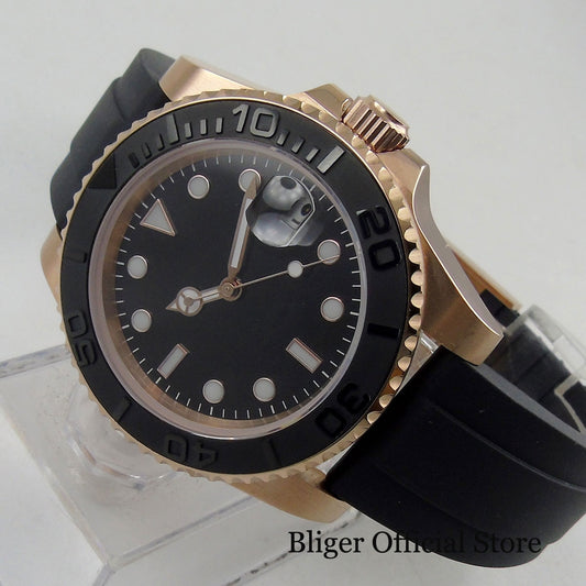 Men's Automatic Ceramic Bezel Wristwatch Dsers