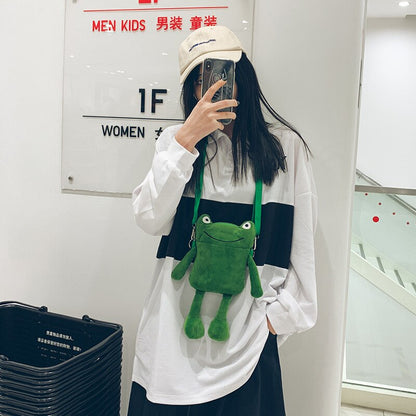 Women's Cute Plush Animal Shoulder Bag Dsers