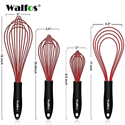 Stainless Steel Wire Whisk Manual Egg Beater Blender Milk Cream Butter Beater Kitchen Baking Cooking Utensils Accessiores Dsers