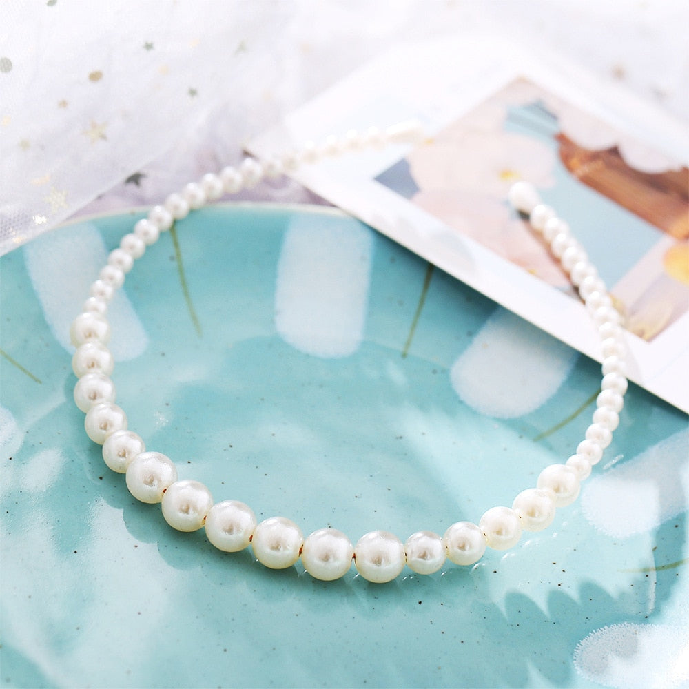 Women's Faux Pearl Headbands Dsers