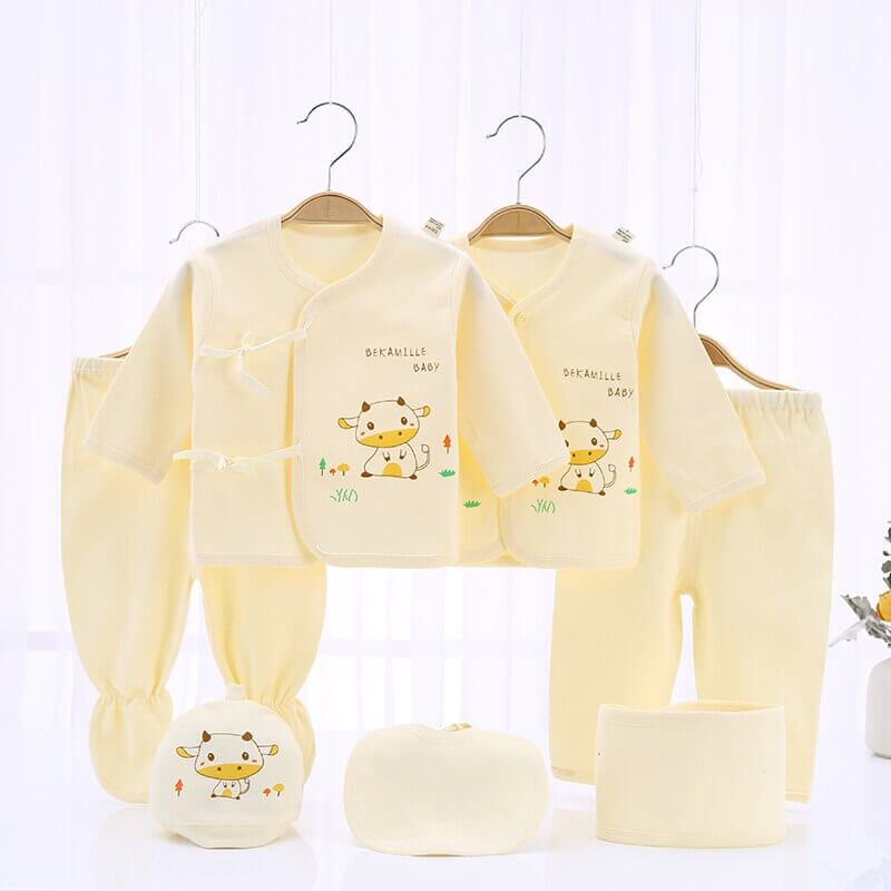 0-3M Newborn Clothing Sets for Baby Girls Boys Clothes Suits Cotton OUTFITS 7pcs/set MORE 20 STYLES DunbiBeauty, LLC