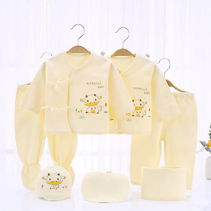 0-3M Newborn Clothing Sets for Baby Girls Boys Clothes Suits Cotton OUTFITS 7pcs/set MORE 20 STYLES DunbiBeauty, LLC