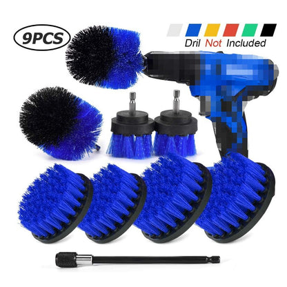 White Soft Cleaning Scrub Brush Accessories Drill Brush Shower Cleaner Power Cleaning Scrub Household Kitchen Cleaning Brush Dsers