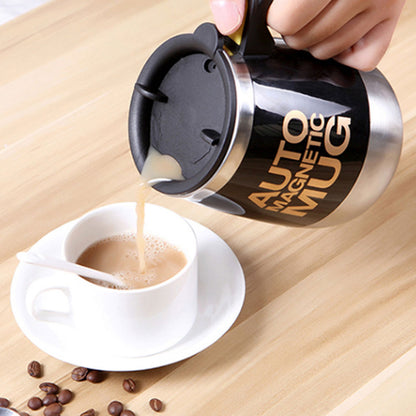 New Automatic Self Stirring Magnetic Mug Stainless Steel Coffee Milk Mixing Cup Creative Blender Smart Mixer Thermal Cups Dsers