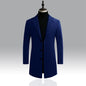 Men's Casual Long Trench Coat Dsers