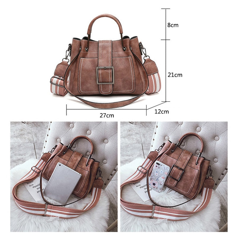 Women's PU Leather Crossbody Tote Bag Dsers