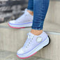 Women's Thick Soled Platform Canvas Sneakers Dsers