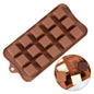 SILIKOLOVE 3D Chocolate Mold Silicone Chocolates Molds for Baking Nonstick Jelly Pudding Sugarcraft Mould DIY Kitchen Bakeware Dsers