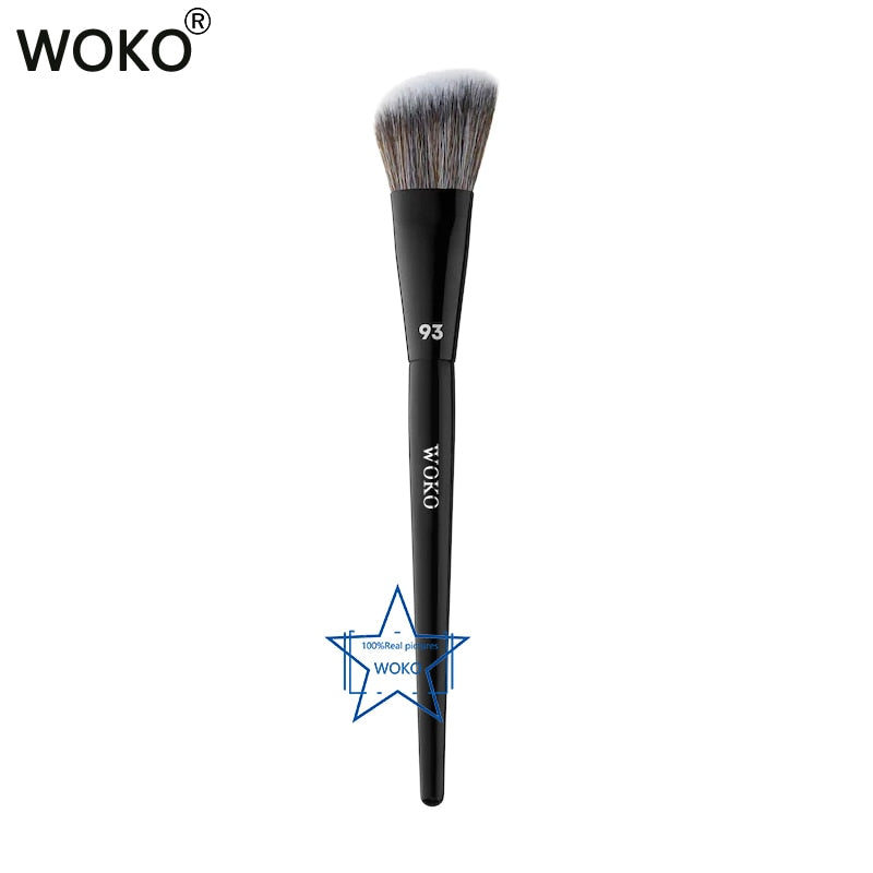 Pro 70 Big Foundation Brush Cream Foundation Makeup Brush Chubby Professional Synthetic Hair Face Contour Foundation Makeup Tool