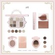 yj Makeup Set Eye Shadow Plate Lipstick Lip Glaze Cowherd Earth Color