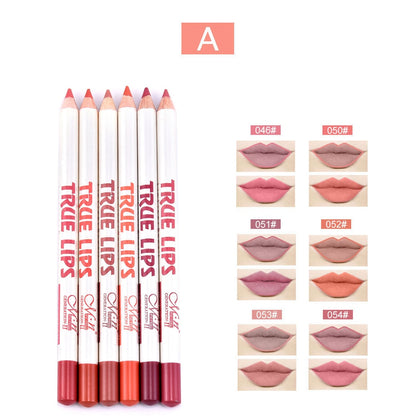 Waterproof Matte Lip Pencil Long Lasting Permanent Lip Liner Women Professional Makeup Lipstick Pen Cosmetic Maquiagem Completa