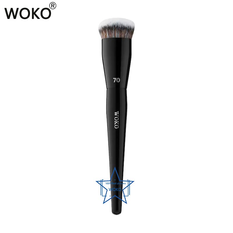 Pro 70 Big Foundation Brush Cream Foundation Makeup Brush Chubby Professional Synthetic Hair Face Contour Foundation Makeup Tool