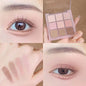 Milk Tea Pearlescent Matte Eye Shadow Palette Shimmer Paillette Waterproof Lasting EyeShadow Charming Korean Beatuy Cosmetics