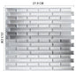 Removable Peel Self Adhesive Mosaic Marble Tile Backsplash Wall Sticker Vinyl Bathroom Kitchen Home Decor Dsers