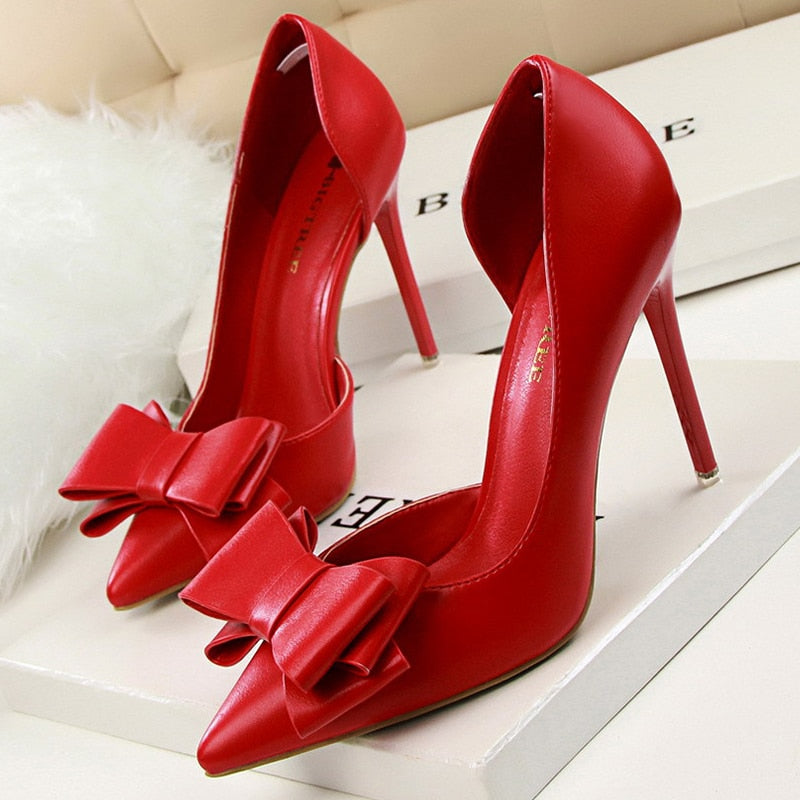 Women's High Heels with Open Sides Dsers