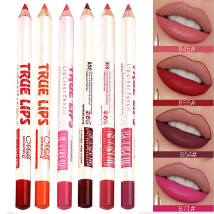 Waterproof Matte Lip Pencil Long Lasting Permanent Lip Liner Women Professional Makeup Lipstick Pen Cosmetic Maquiagem Completa