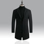 Men's Casual Long Trench Coat Dsers