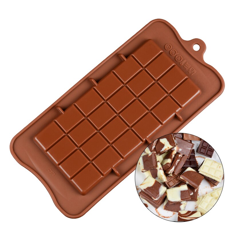 SILIKOLOVE 3D Chocolate Mold Silicone Chocolates Molds for Baking Nonstick Jelly Pudding Sugarcraft Mould DIY Kitchen Bakeware Dsers