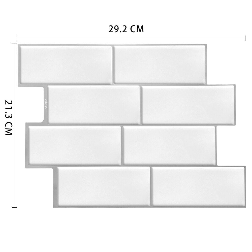 Removable Peel Self Adhesive Mosaic Marble Tile Backsplash Wall Sticker Vinyl Bathroom Kitchen Home Decor Dsers