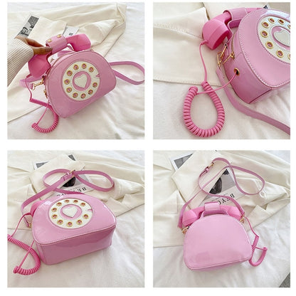 Women's Telephone Shaped Crossbody Bag Dsers