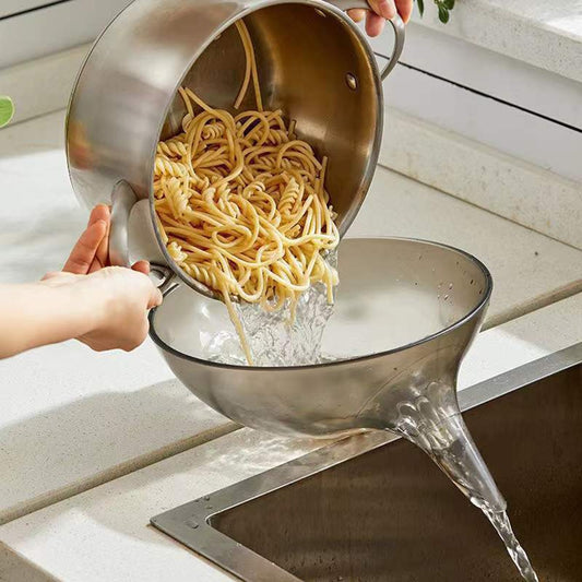 Strainer Bowl Drainer Vegetable Fruit Tools Kitchen Strainer Storage Organization Drain Basket Plastic Food Colander Baskets Dsers