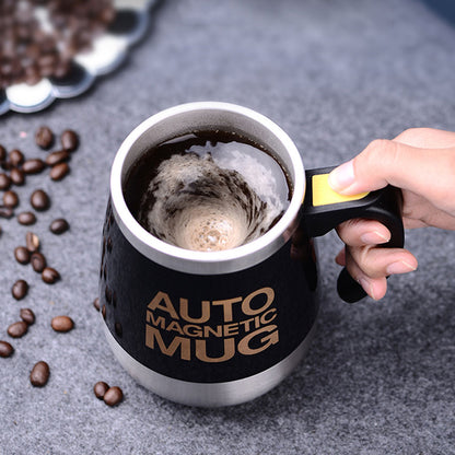 New Automatic Self Stirring Magnetic Mug Stainless Steel Coffee Milk Mixing Cup Creative Blender Smart Mixer Thermal Cups Dsers