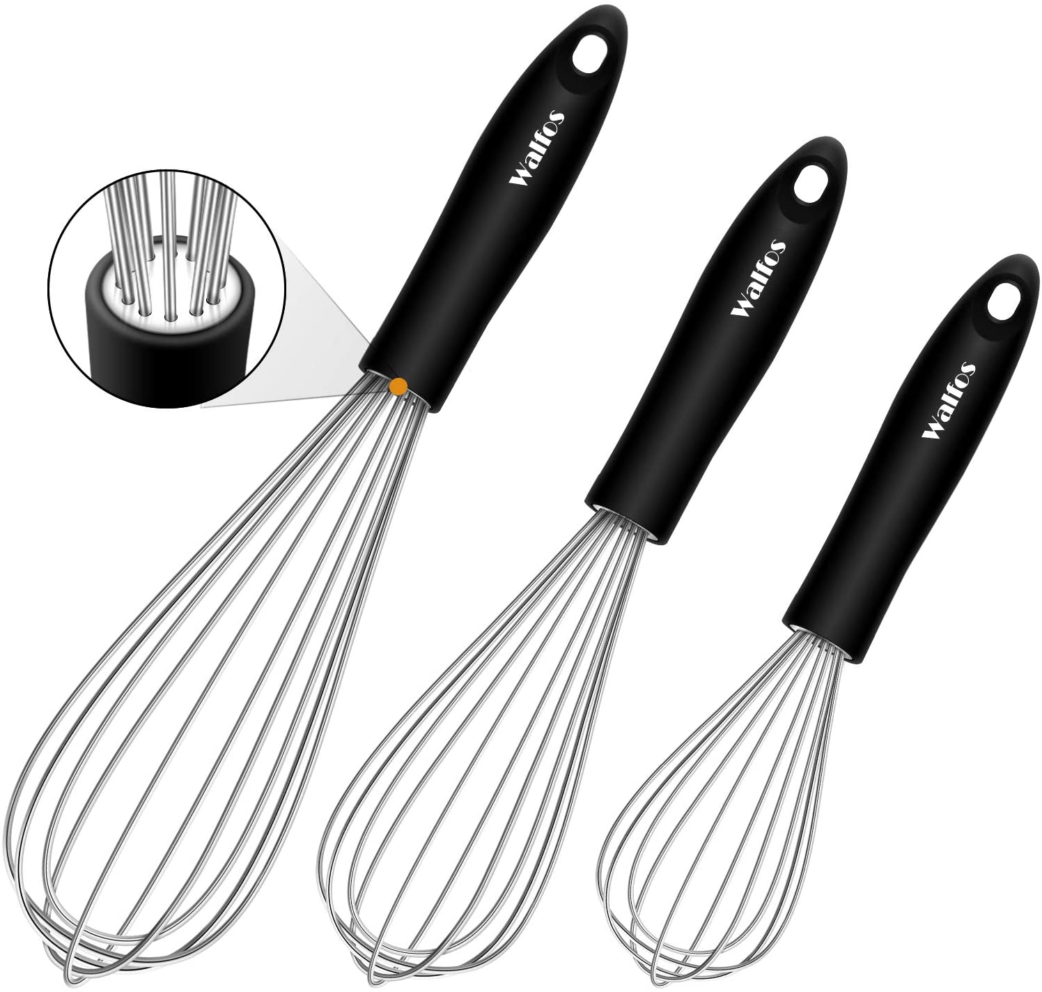 Stainless Steel Wire Whisk Manual Egg Beater Blender Milk Cream Butter Beater Kitchen Baking Cooking Utensils Accessiores Dsers