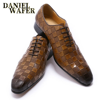 Men's Luxury Leather Dress Shoes Dsers