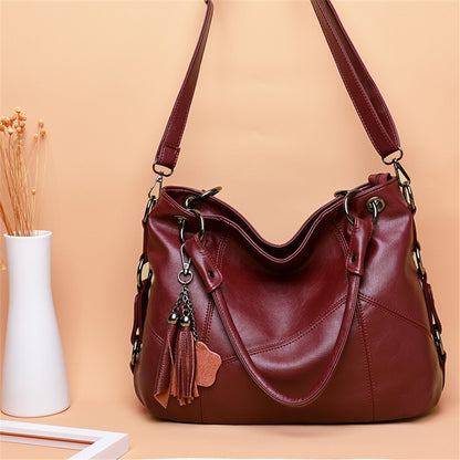 Soft Leather Tassel Luxury Handbags Women Bags Designer Handbags High Quality Ladies Crossbody Hand Tote Bags For Women 2020