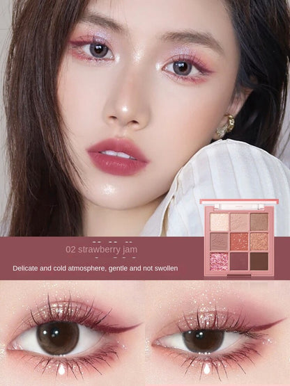 Eye Shadow Disk 2021 New Summer Earth Color Shining Pink