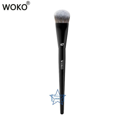 Pro 70 Big Foundation Brush Cream Foundation Makeup Brush Chubby Professional Synthetic Hair Face Contour Foundation Makeup Tool