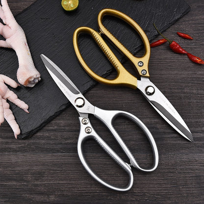 Multifunctional Kitchen Scissors Japanese Scissors Stainless Steel Chicken Bone Scissors Food Scissors Aluminum Alloy Scissors Dsers