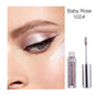 PHOERA Liquid Eyeshadow Eye Liner Pen Metallic Diamond Shiny Eyeshadow Palette Shimmer Pigmented Long lasting Cosmetic Makeup