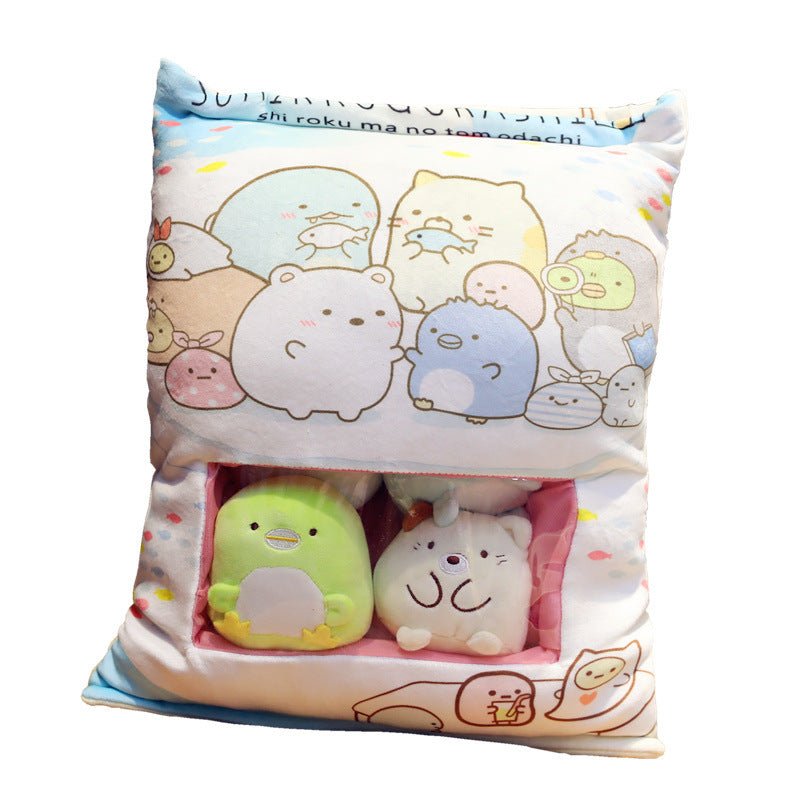 A Big Bag Of Snack Doll Cute Doll Sleeping Pillow For Girl Ankle Biter Pillow - DunbiBeauty, LLC