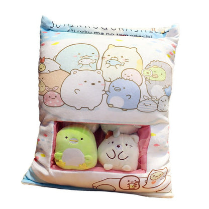 A Big Bag Of Snack Doll Cute Doll Sleeping Pillow For Girl Ankle Biter Pillow - DunbiBeauty, LLC