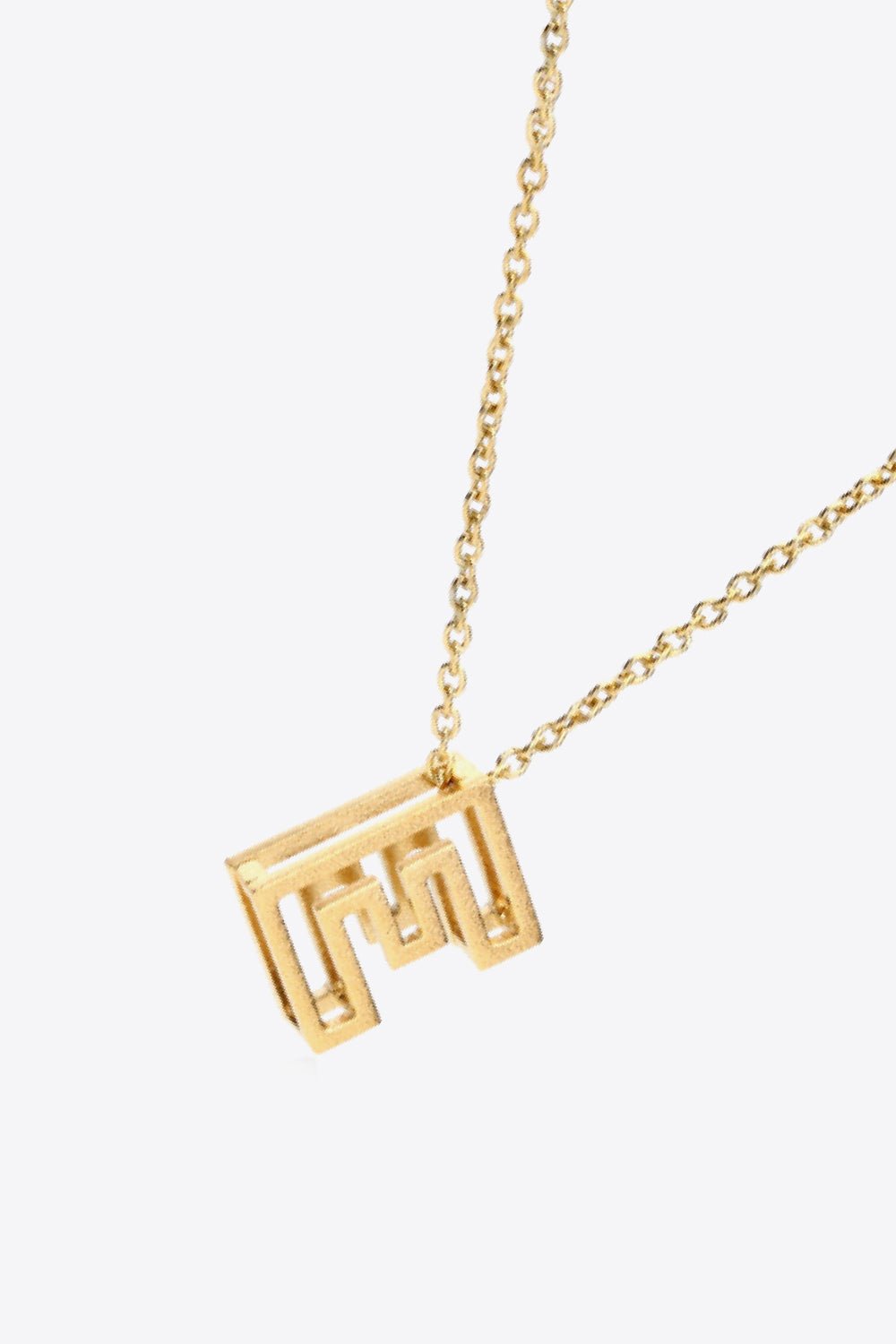 A to J Letter Pendant Nekclace - DunbiBeauty, LLC