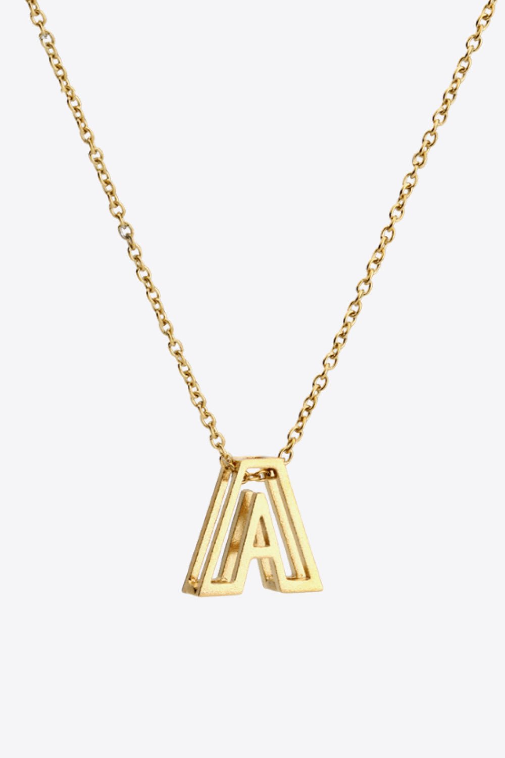 A to J Letter Pendant Nekclace - DunbiBeauty, LLC