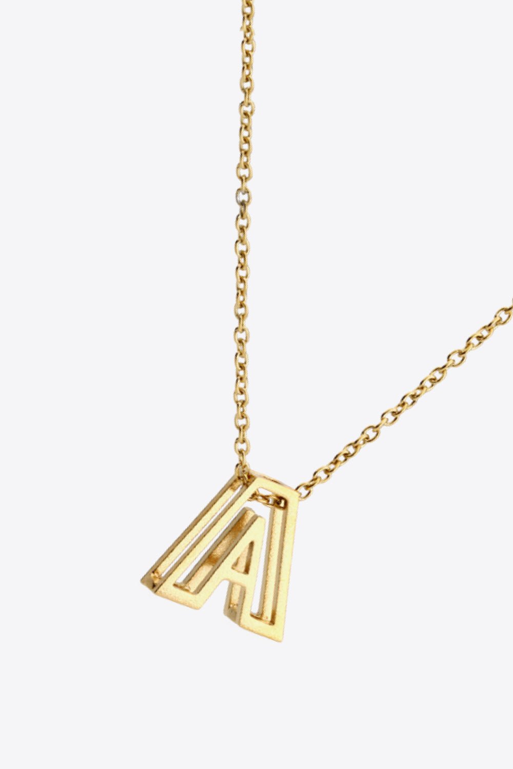 A to J Letter Pendant Nekclace - DunbiBeauty, LLC