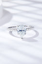 1.8 Carat Moissanite Side Stone Ring