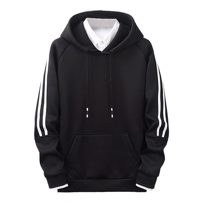 Stripe Stitching Comfortable Guards Hoodies Zendrop